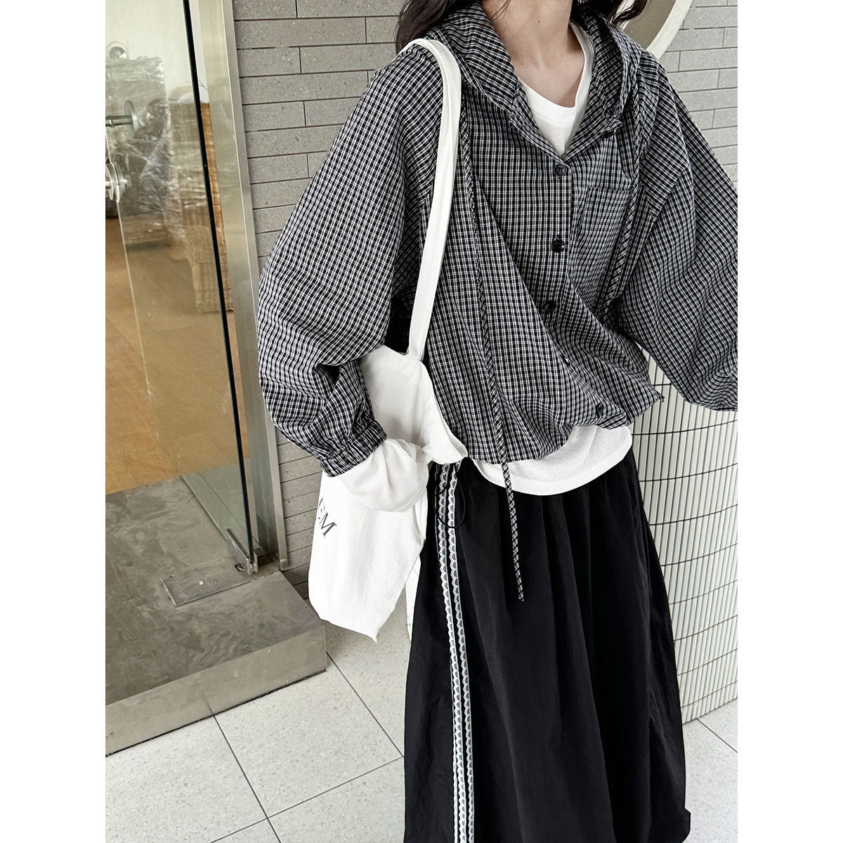 WezelBezel Casual Jacket - Checkered Style