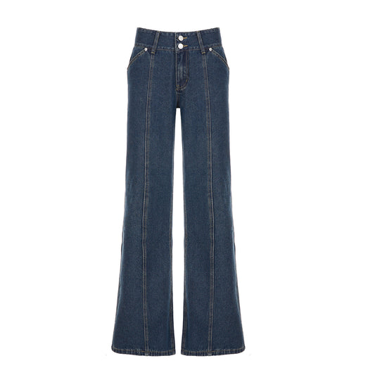 WezelBezel Wide Leg Flared Denim