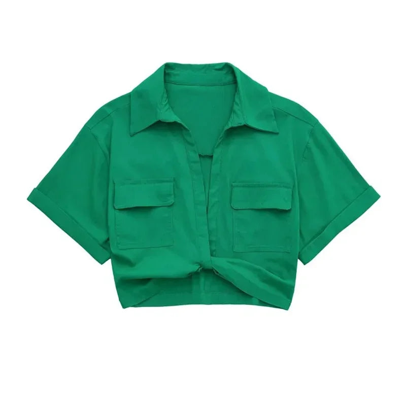 WezelBezel Elastic Linen Shirt - Vintage Style