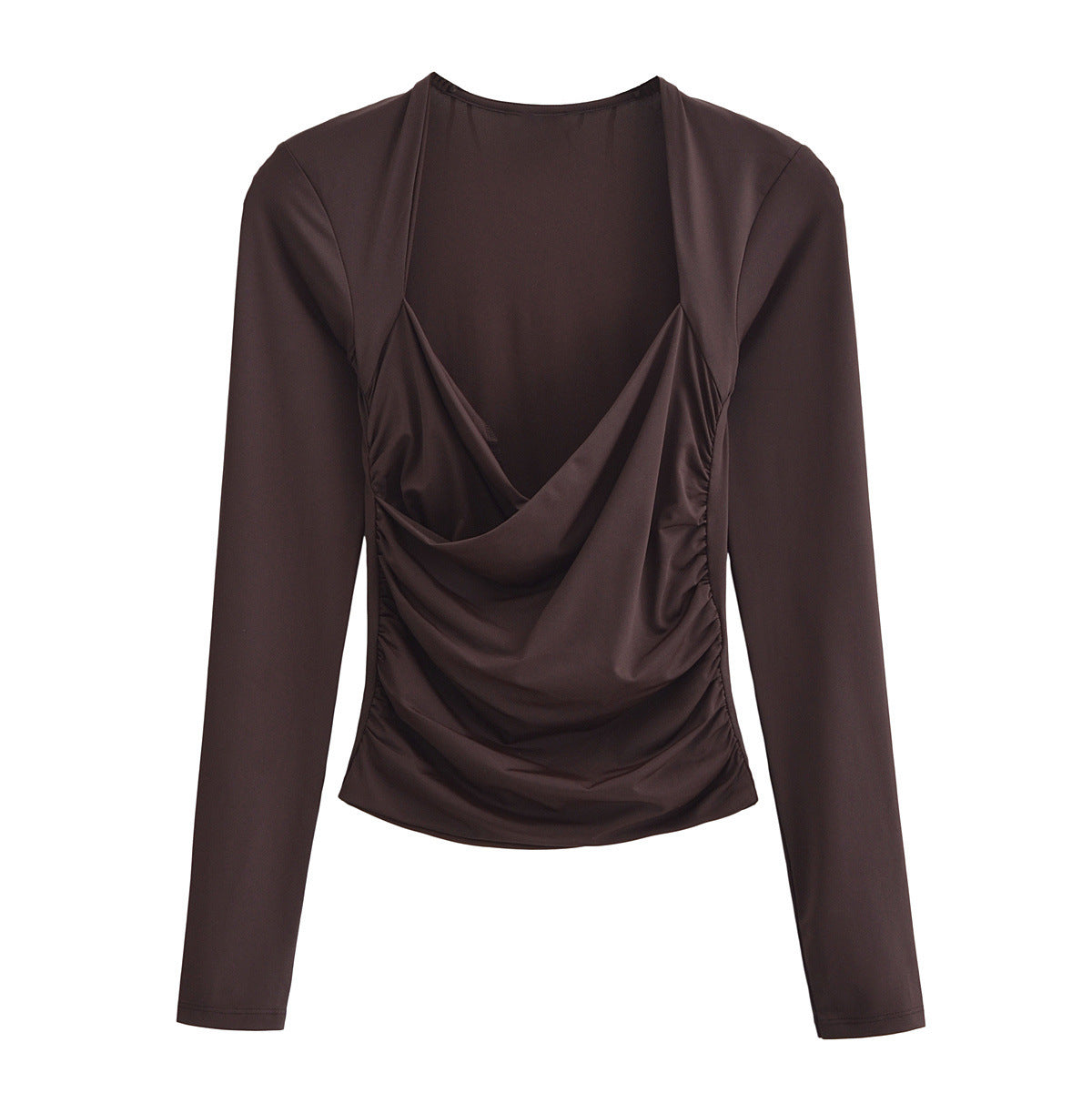 WezelBezel Slim Pleated Blouse