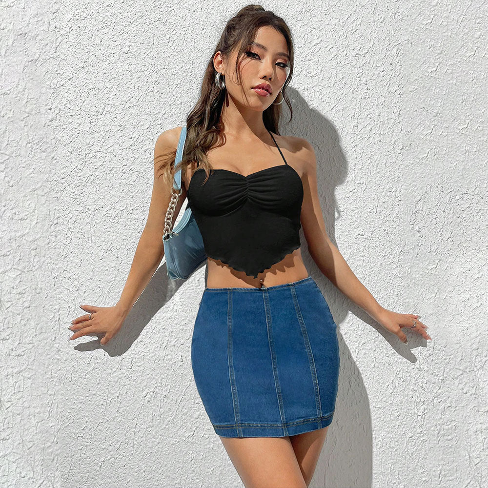 WezelBezel Vest Top - Neck Hanging Style