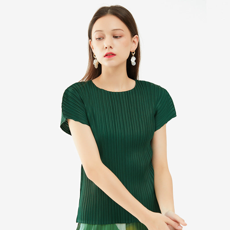 WezelBezel Round Neck T-shirt - Casual Style