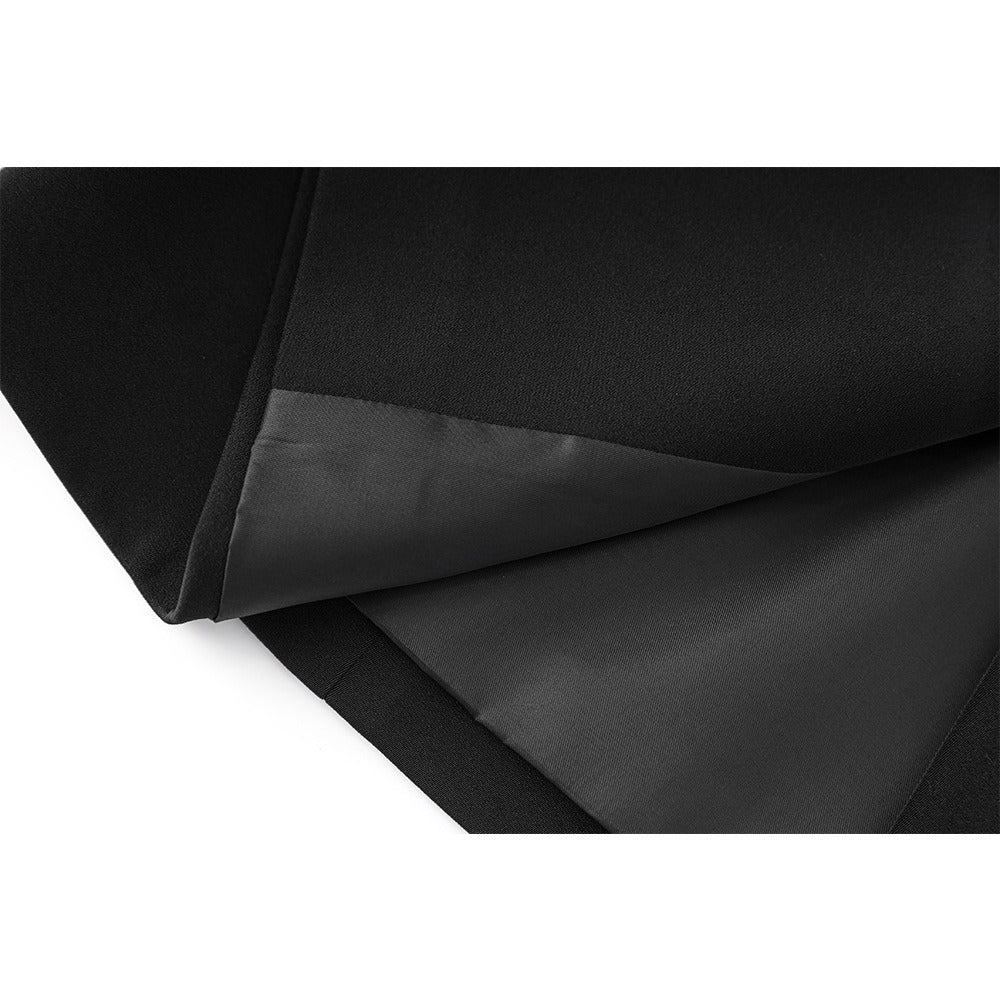 WezelBezel Diamond Suit Skirt - Long Sleeved Style