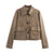 WezelBezel Two-Tone Suede Jacket