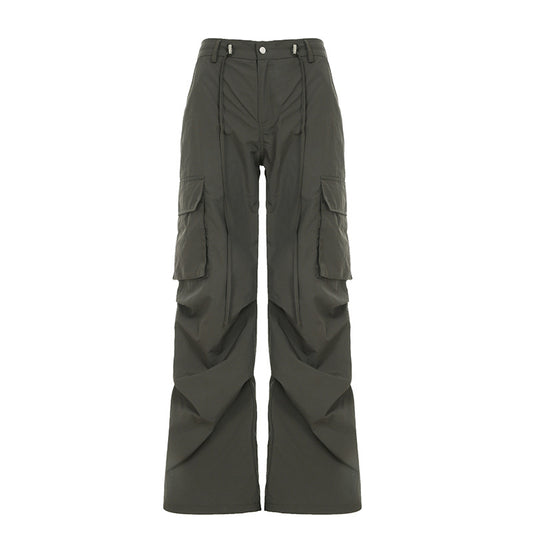 WezelBezel Wide Leg Utility Pants