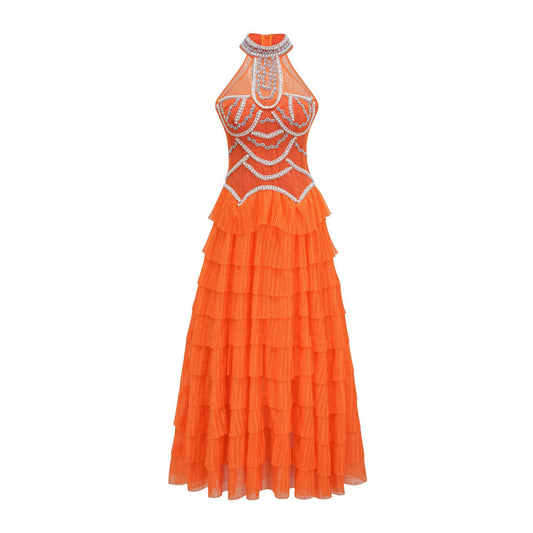 WezelBezel Sculpted Halter Formal