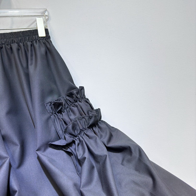 WezelBezel Elastic Waist Skirt - Irregular Style