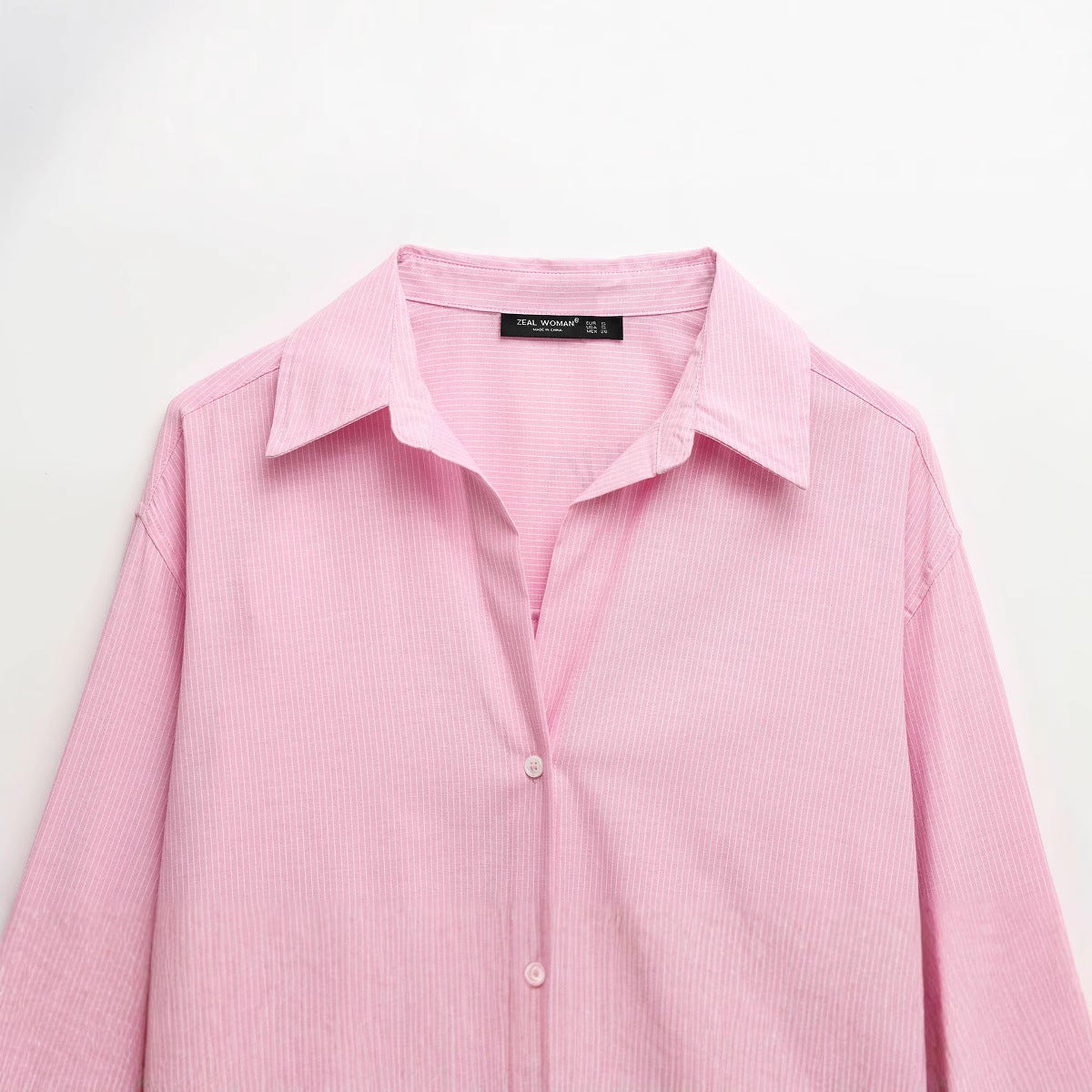 WezelBezel Oxford Stripe Shirt – Oversized