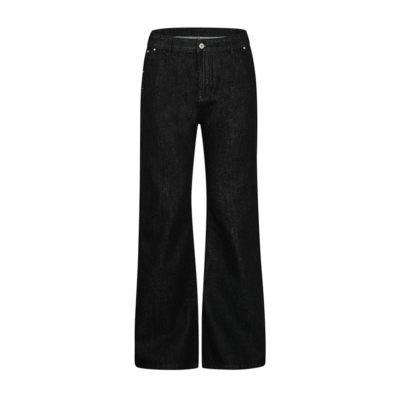 WezelBezel Straight Leg Retro Jeans