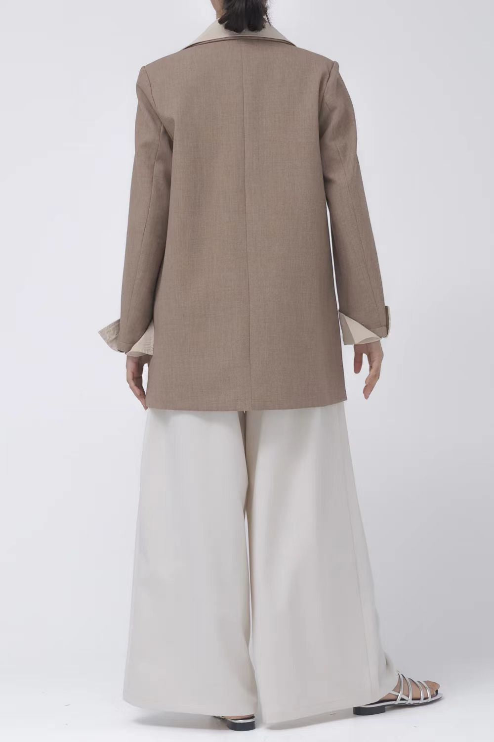 WezelBezel Suit Jacket Top - Loose Fit