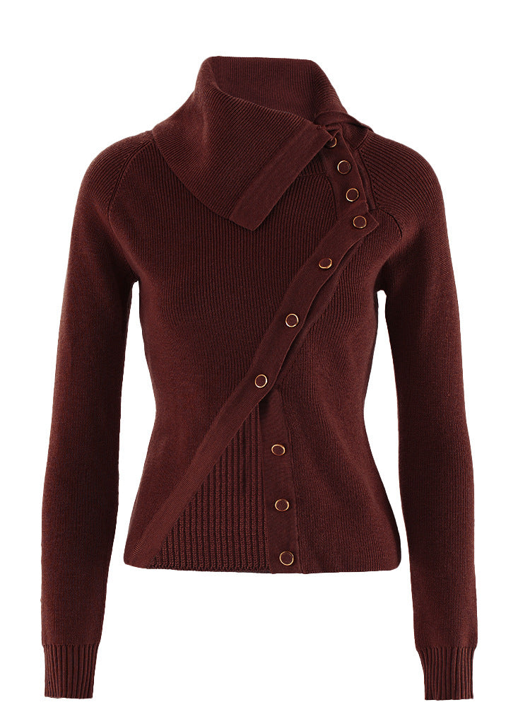 WezelBezel Slim Fit Pullover - Irregular Style