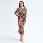 WezelBezel Printed Long Sleeve Maxi