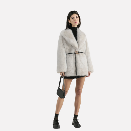 WezelBezel Medium Faux Fur Coat