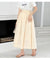 WezelBezel Trumpet Pleated Skirt - Cotton Style