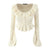 WezelBezel Short Knitted Cardigan - Wooden Ear Style