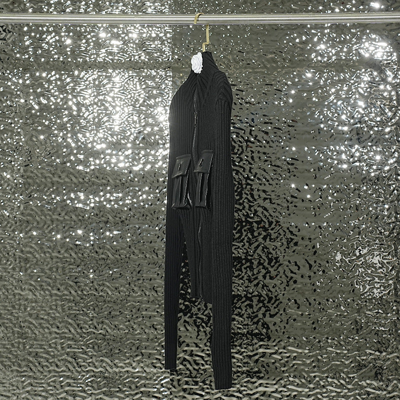 WezelBezel Zipper Cardigan - Trend Style