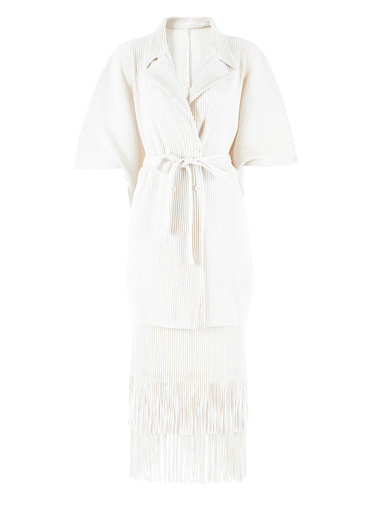 WezelBezel Skirt Set – Tassel Hem