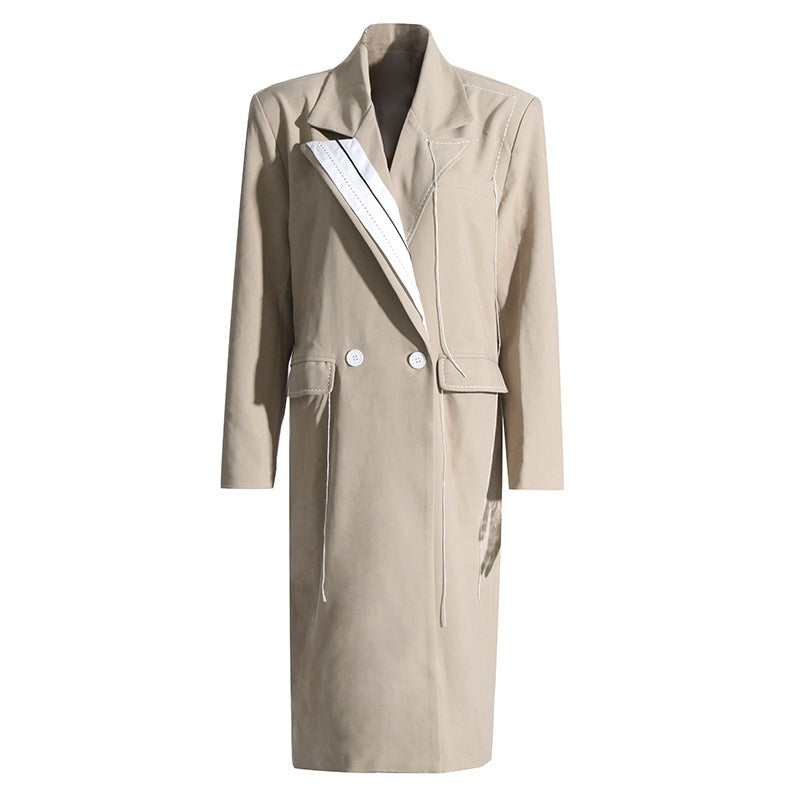 WezelBezel Double Row Windbreaker - Long Design