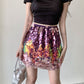 WezelBezel Sequin Pleated Midi Skirt