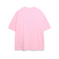 WezelBezel Plush Letter Tee – Pink