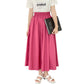 WezelBezel Trumpet Pleated Skirt - Cotton Style