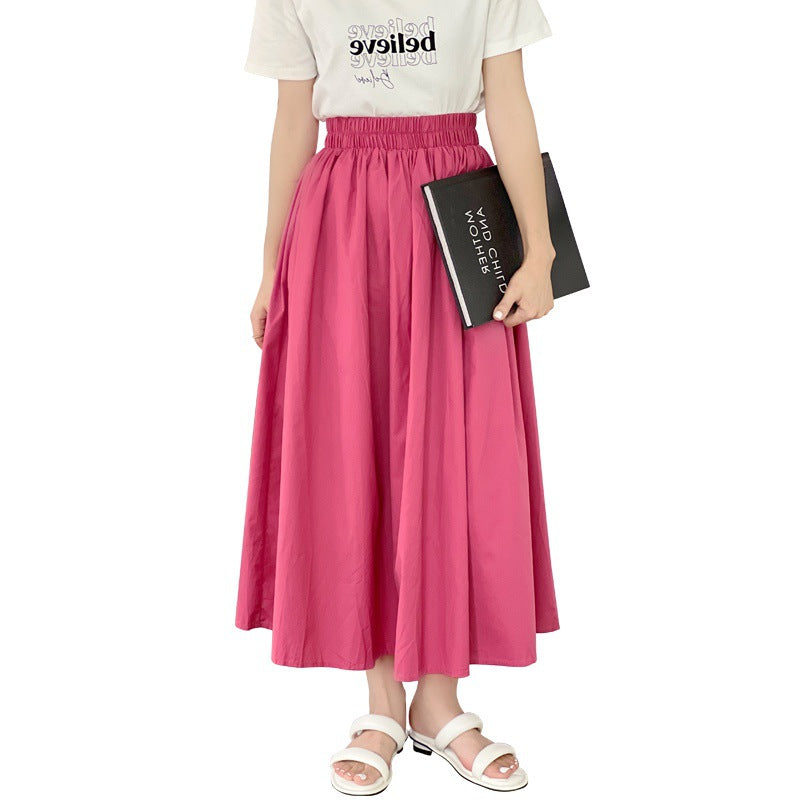 WezelBezel Trumpet Pleated Skirt - Cotton Style