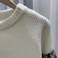 WezelBezel Sequin Cashmere Knit Sweater