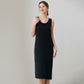 WezelBezel Sleeveless Cotton Midi Dress