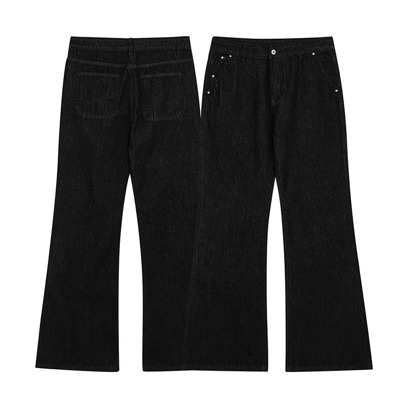 WezelBezel Straight Leg Retro Jeans
