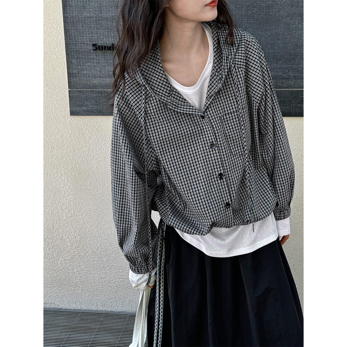 WezelBezel Casual Jacket - Checkered Style