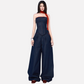 WezelBezel Strapless Vest + Wide Pants Set