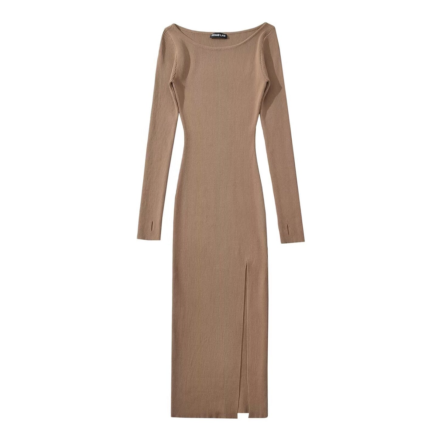 WezelBezel Slit Cut Jumpsuit - Long Skirt