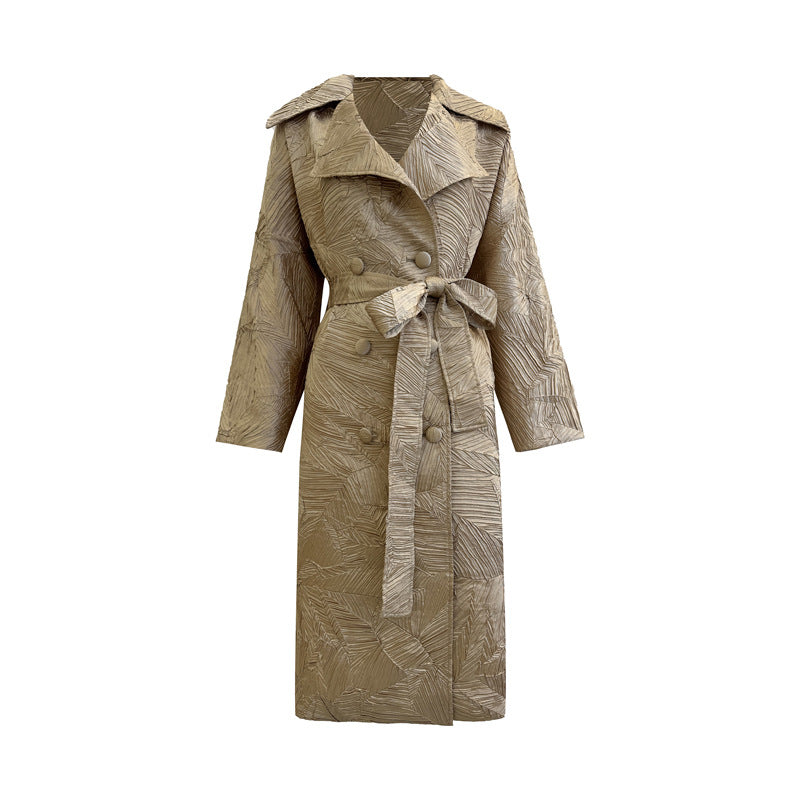 WezelBezel Double Breasted Coat - Mid Length