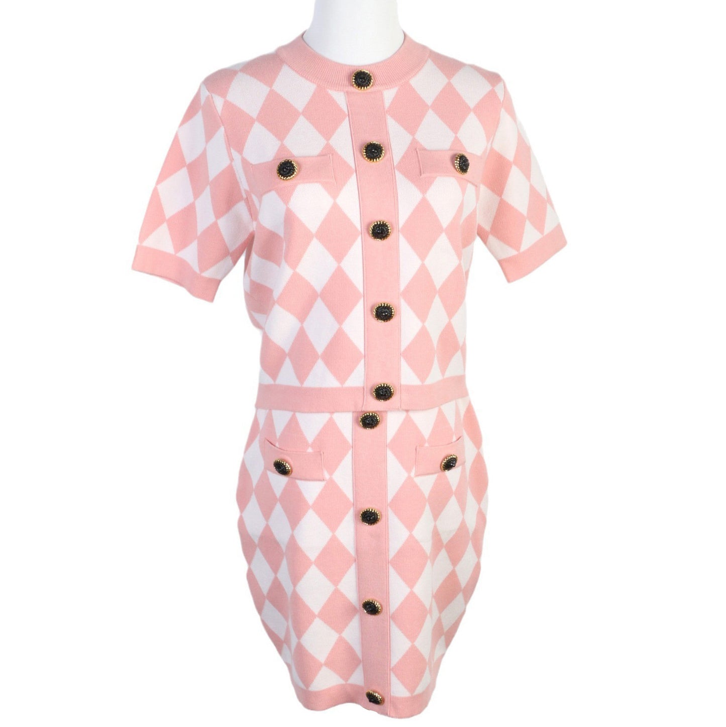 WezelBezel Cardigan Set Skirt - Small Fragrance Style