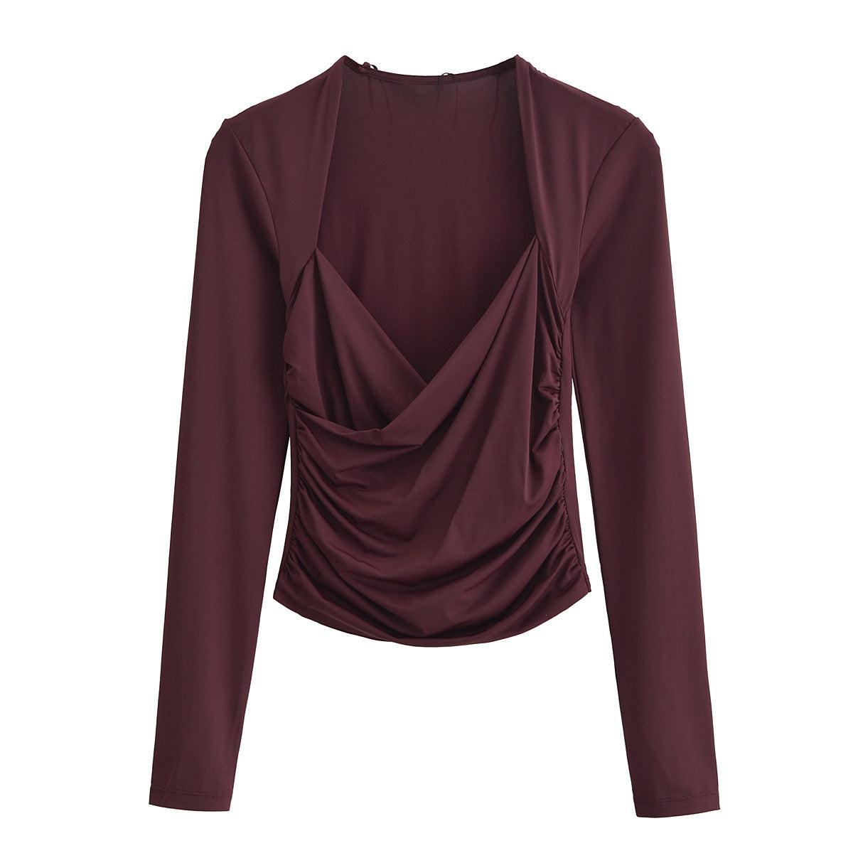 WezelBezel Slim Pleated Blouse
