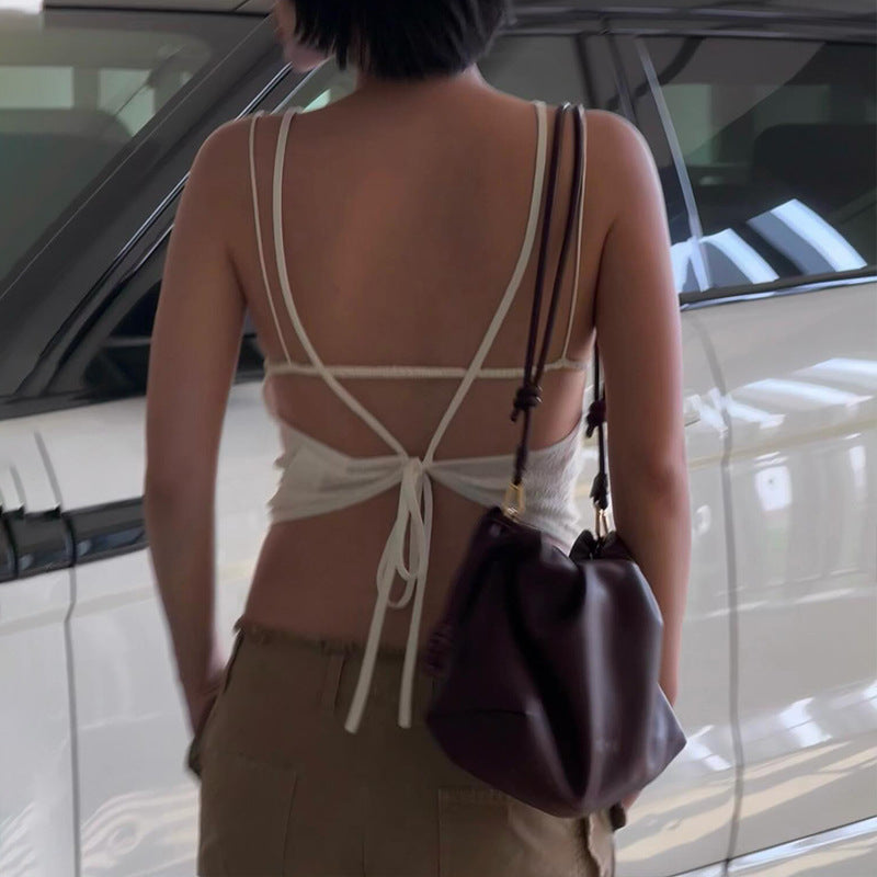 WezelBezel Sheer Strapless Cami Top