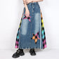 WezelBezel Denim Skirt - A-line Style