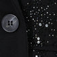 WezelBezel Rhinestone Suit Jacket - Irregular Style