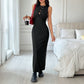 WezelBezel Slimming Long Dress - Sleeveless Design