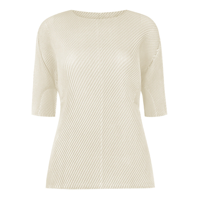 WezelBezel Fish Scale Pleated Top - Niche Style