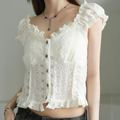 WezelBezel Bubble Sleeve Knit Tee