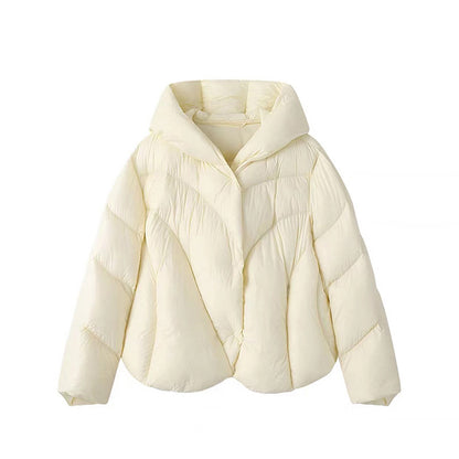 WezelBezel Short Hooded Jacket - Cape Style