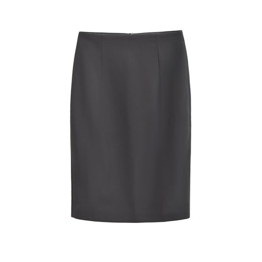 WezelBezel Slit-Front Midi Skirt