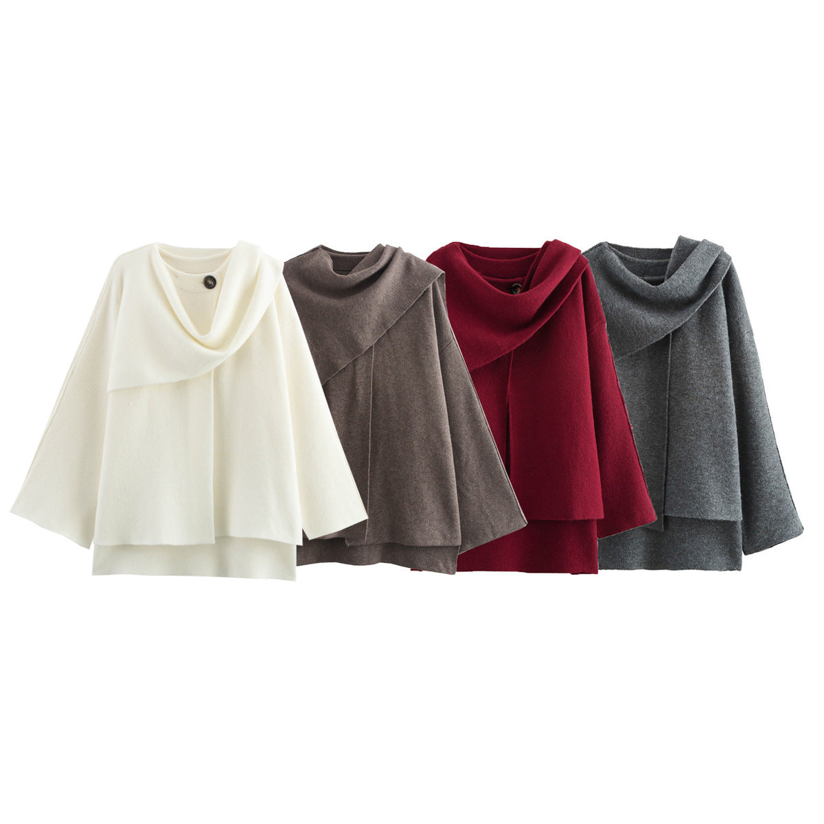 WezelBezel Woolen Coat Jacket - Long Sleeved