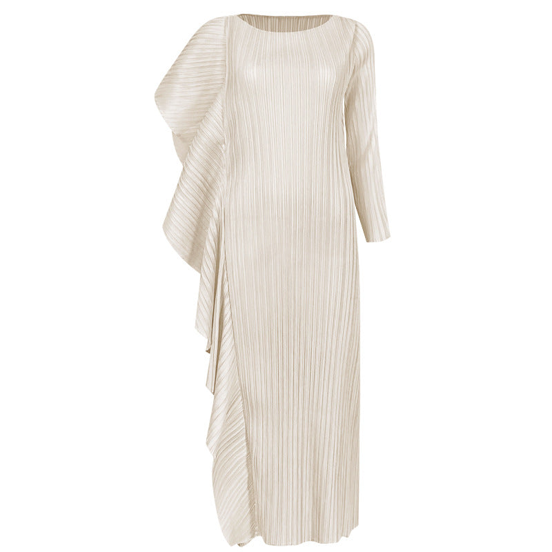 WezelBezel Asymmetrical Panel Skirt