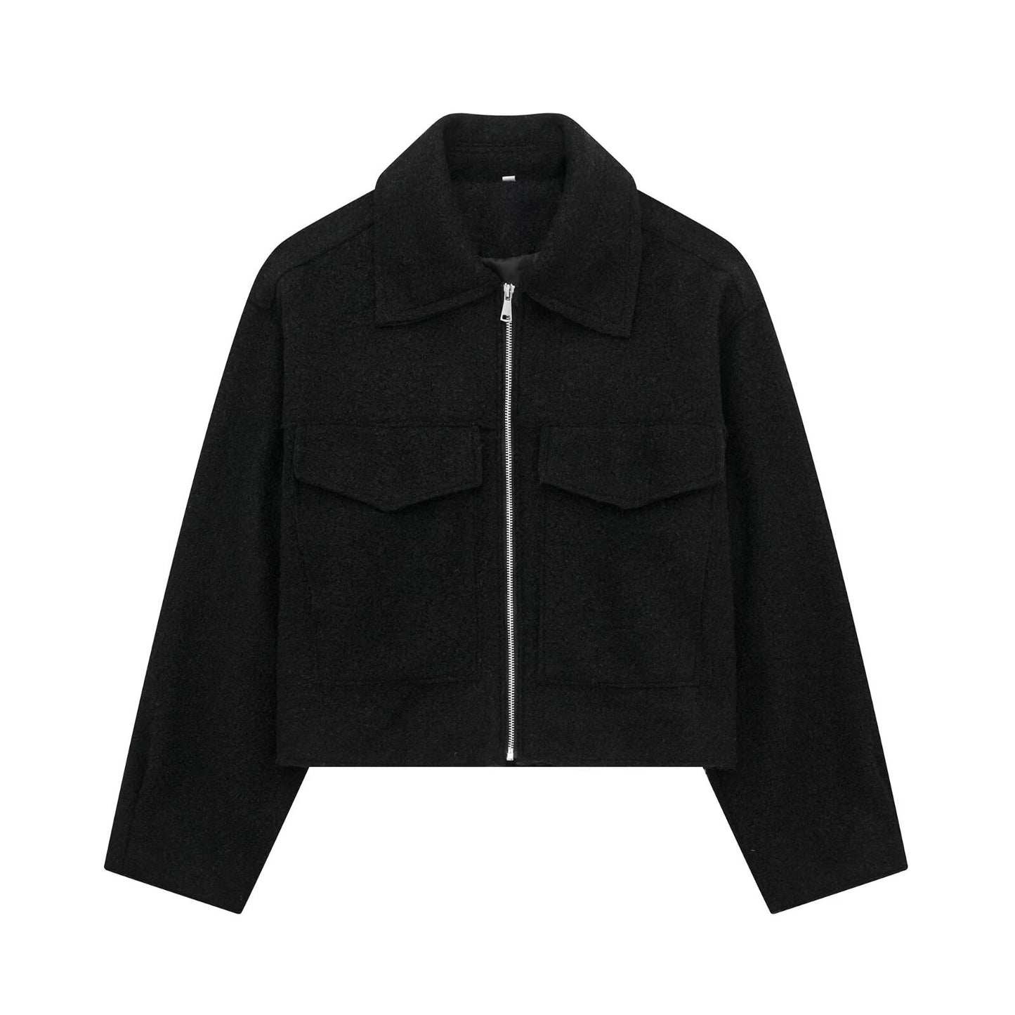 WezelBezel Woolen Jacket - Short Style