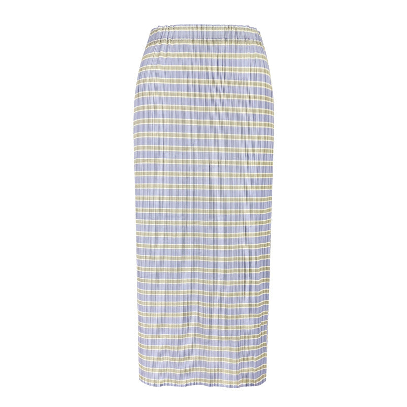 WezelBezel Pastel Pleat Skirt Set