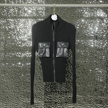 WezelBezel Zipper Cardigan - Trend Style