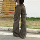 WezelBezel Wide Leg Utility Pants
