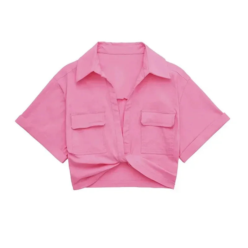 WezelBezel Elastic Linen Shirt - Vintage Style